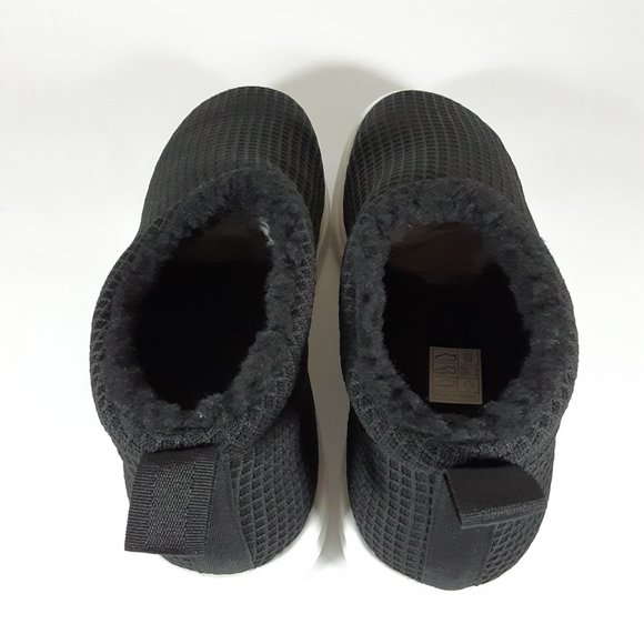 LUSSO CLOUD GURU SHERP MEN'S SHOES SIZE 11 IN JET BLACK WAFFLE / LILY WHITE BNIB - Picture 5 of 16